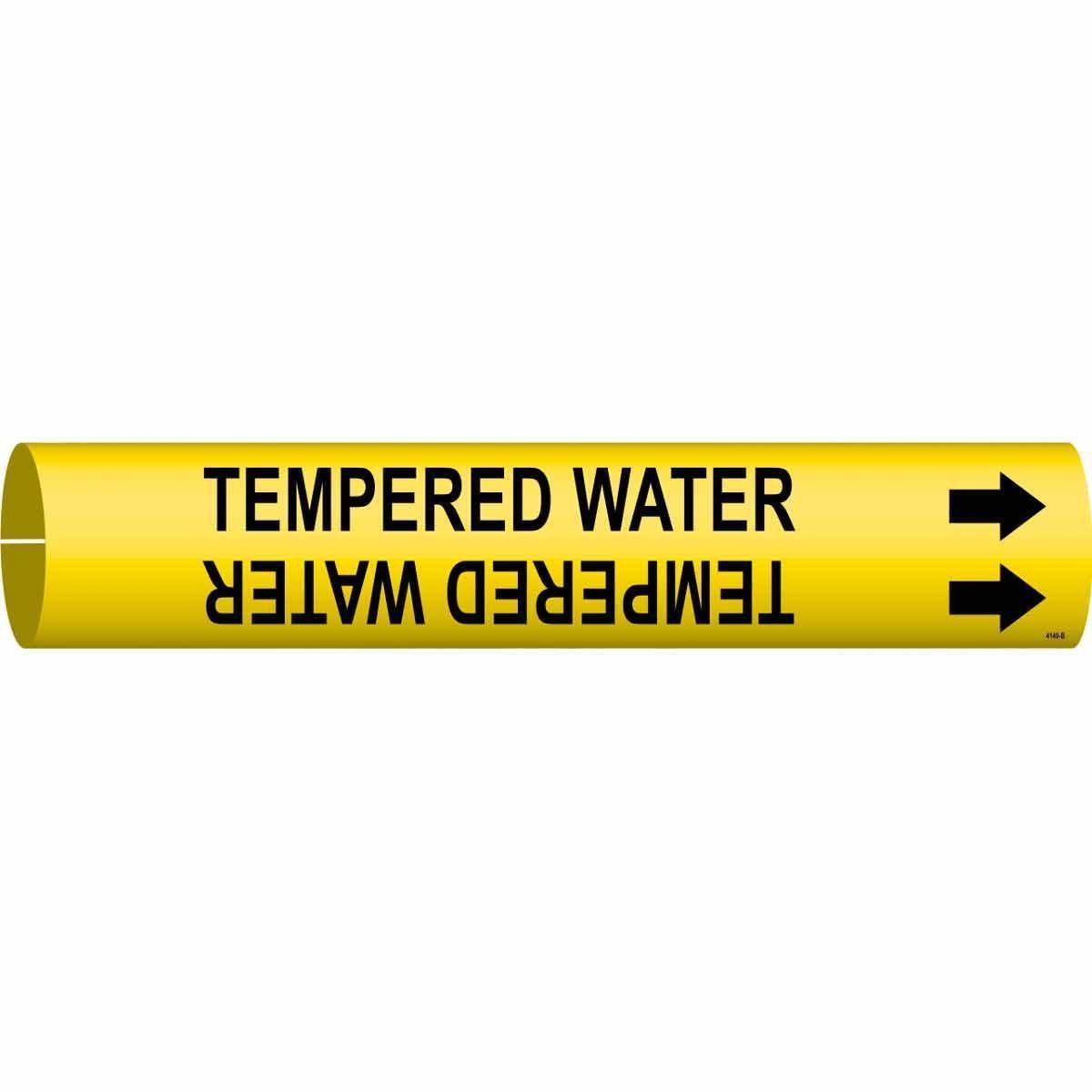 MARKER PIPE TW W R ARROW SYM BK ON YEL 1