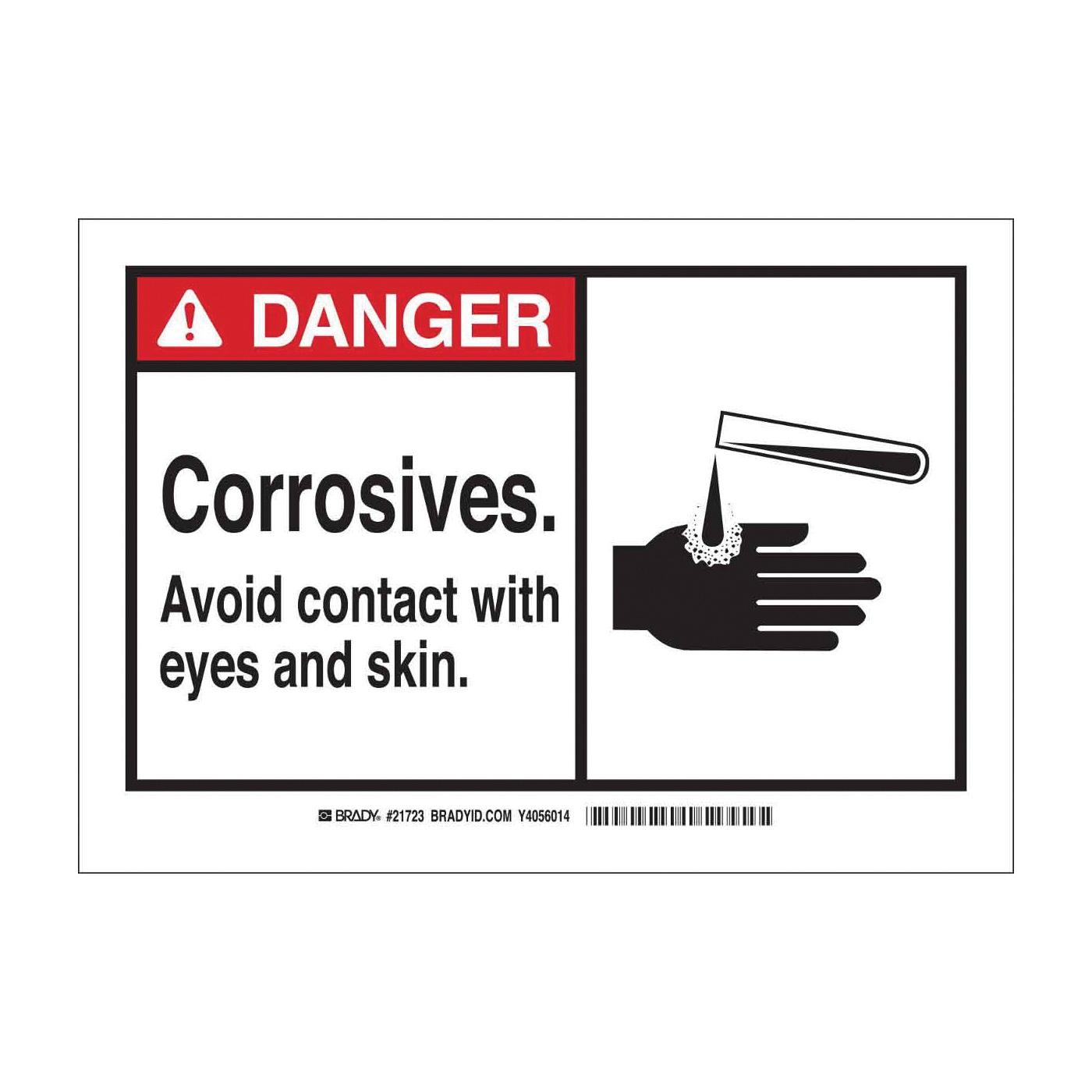 SIGN ALERT TEXT B-302 POLYEST SELF-ADH