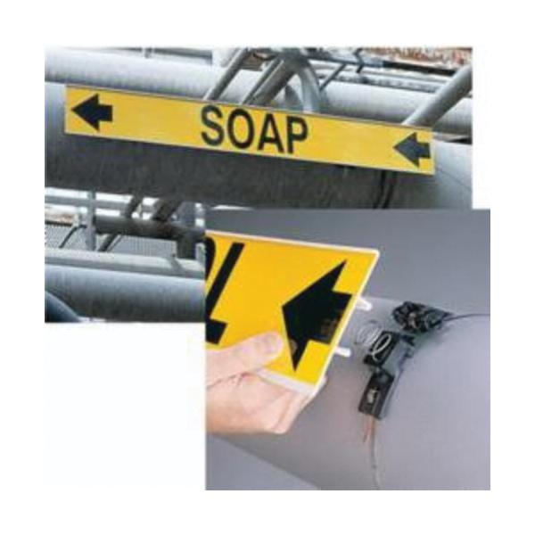 MARKER PIPE WHT ON R 8 IN OR GREATER 1