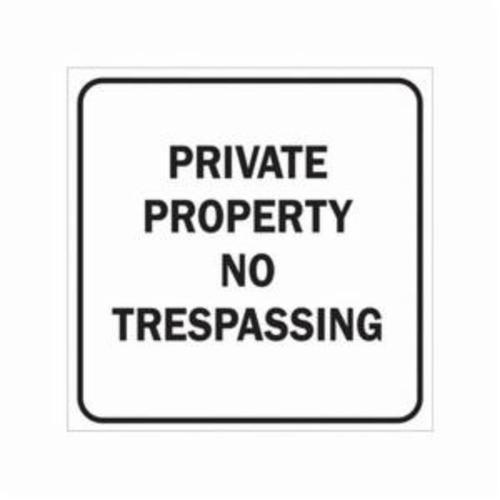 SIGN ADMITTANCE PRIVATE PROP 10IN 14IN