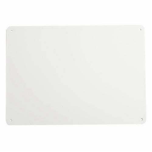 SIGN BLK 14IN 20IN WHT BLK RECT