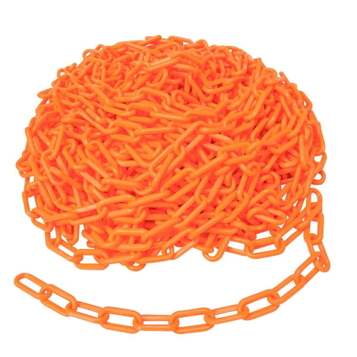BRADYLINK WARNING CHAIN 2INX100FT-ORG