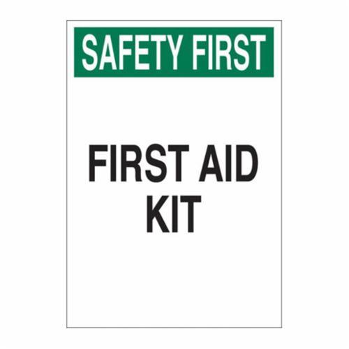 SIGN AID FIRST SAF FIRST 10IN 7IN SURF