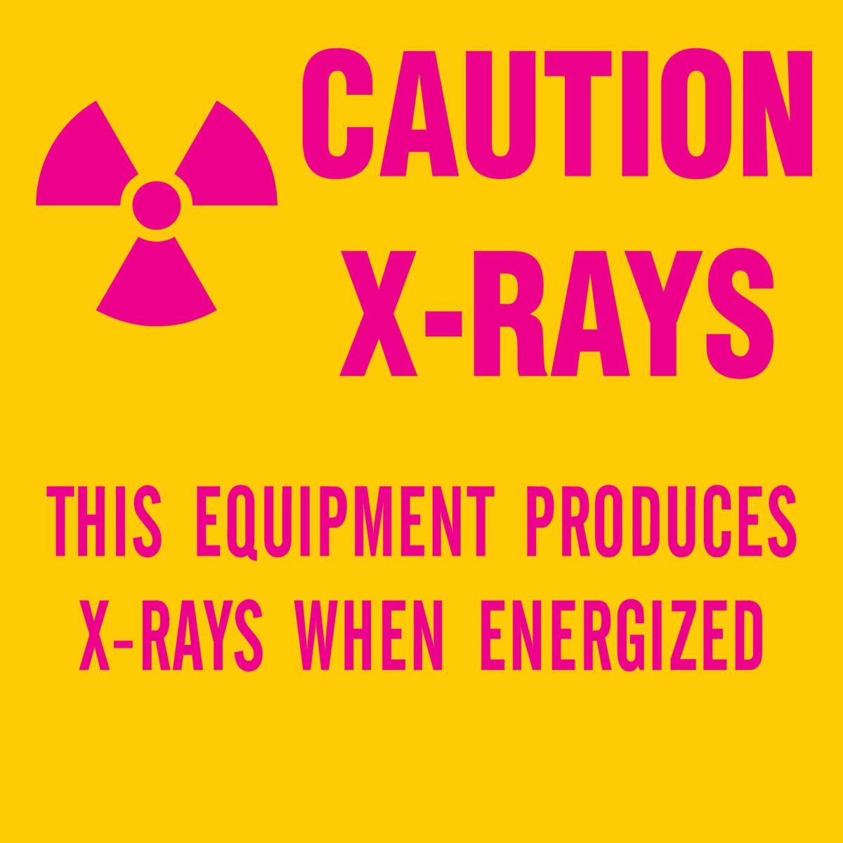 SIGN MATL HAZ AND CHEMICAL SYM/TEXT 10IN