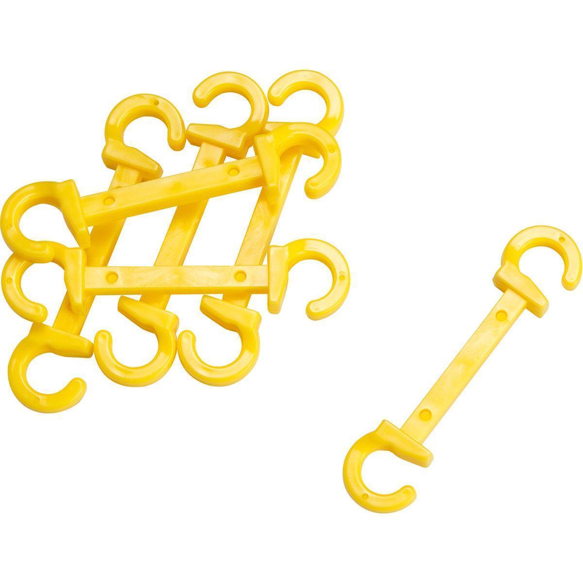 C-HOOKS - 3IN - YELLOW