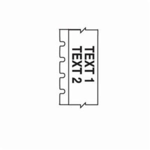 SIGN AND PRINTER LABEL 50FT 10IN CLEAR