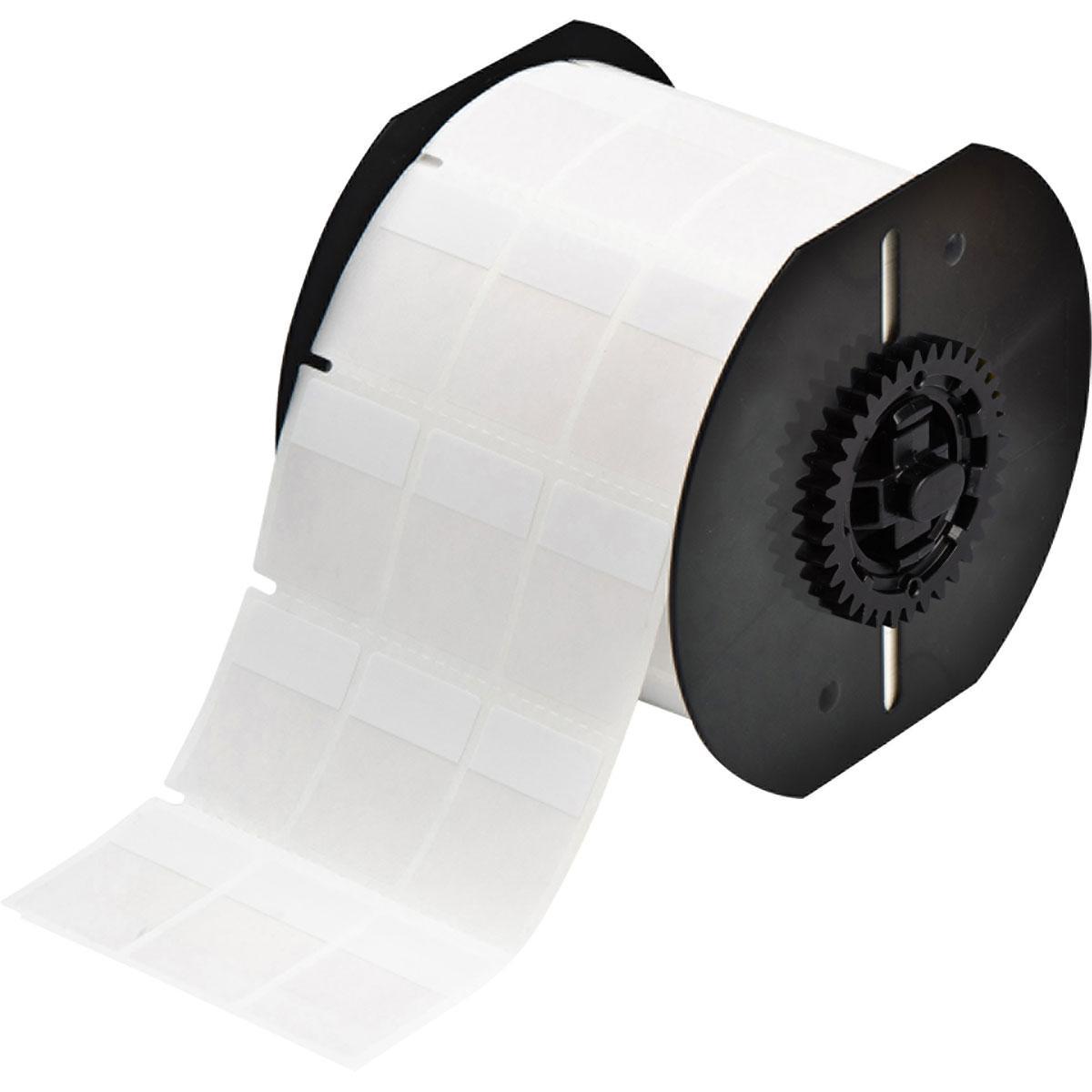 LABEL PTR 1.437IN 1IN CLEAR/WHT BBP33