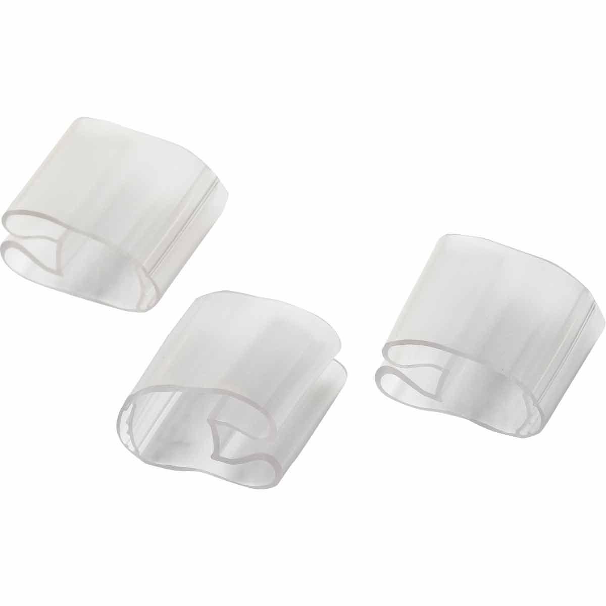 Brady® DuraSleeve® DMC-8/16-15 Wire Marking Carrier, 15 mm L x 0.59 in W, Clear