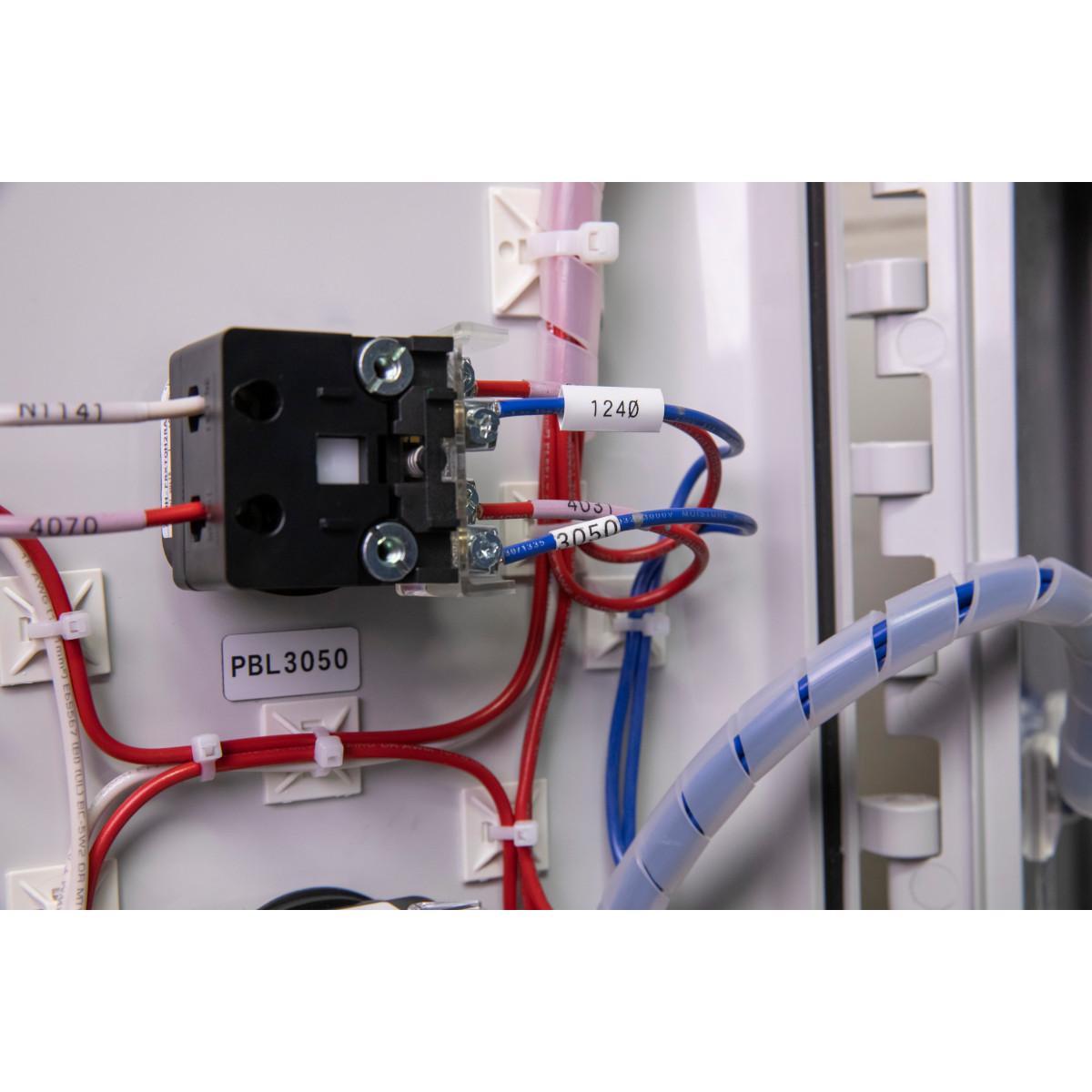 SLEEVE MKR W 20 TO 10AWG 1.015IN 1IN BLK