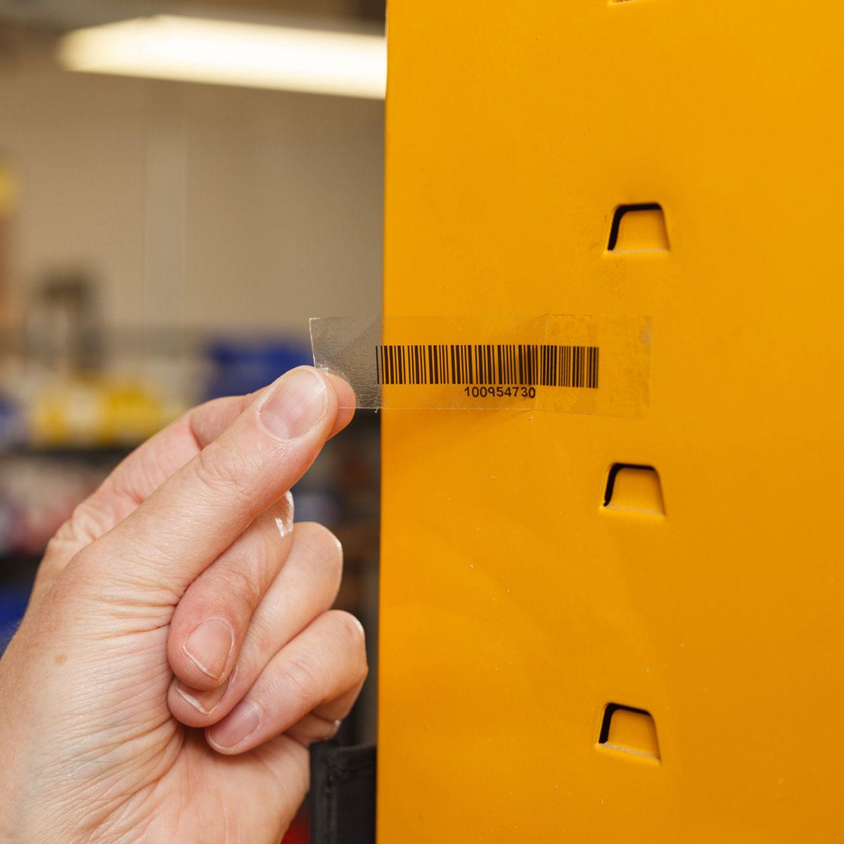 SAF AND FACIL LBL 50FT 1IN VINYL