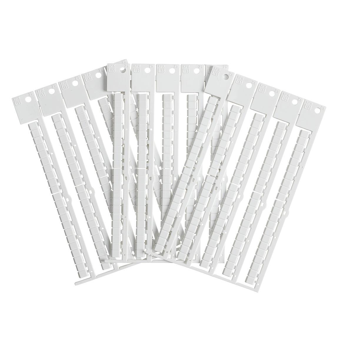 TAG BLK TERM 5MM B-236 POLYCARBONATE WHT