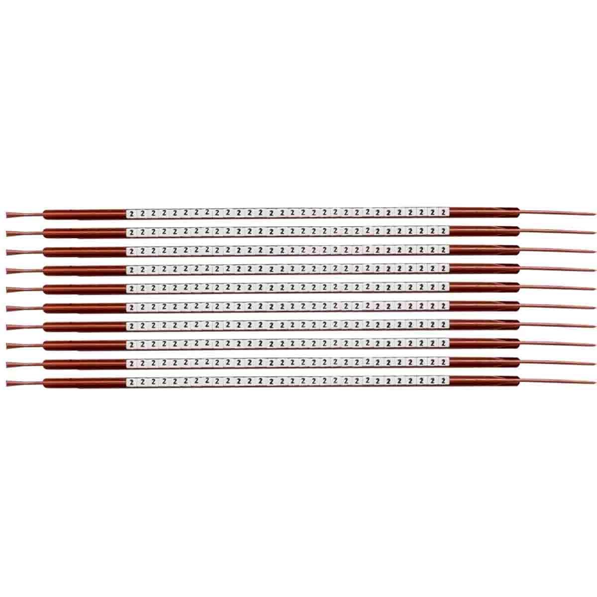 MARKER W 0.037 TO 0.051IN 2 BK ON WHT