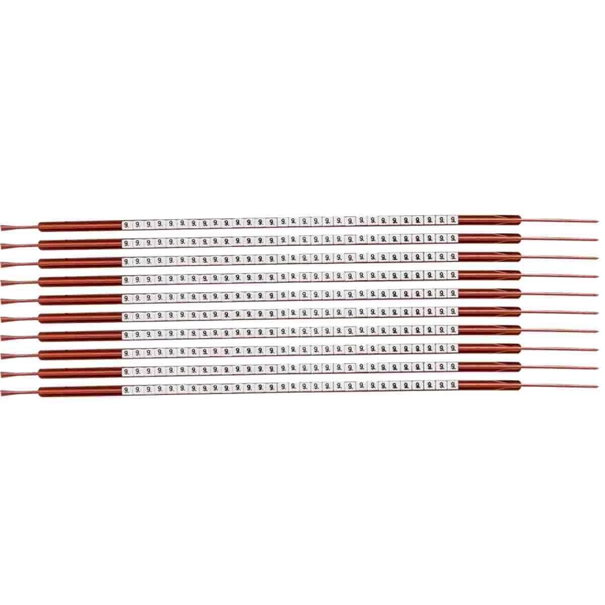 MARKER W 0.037 TO 0.051IN 9 BK ON WHT
