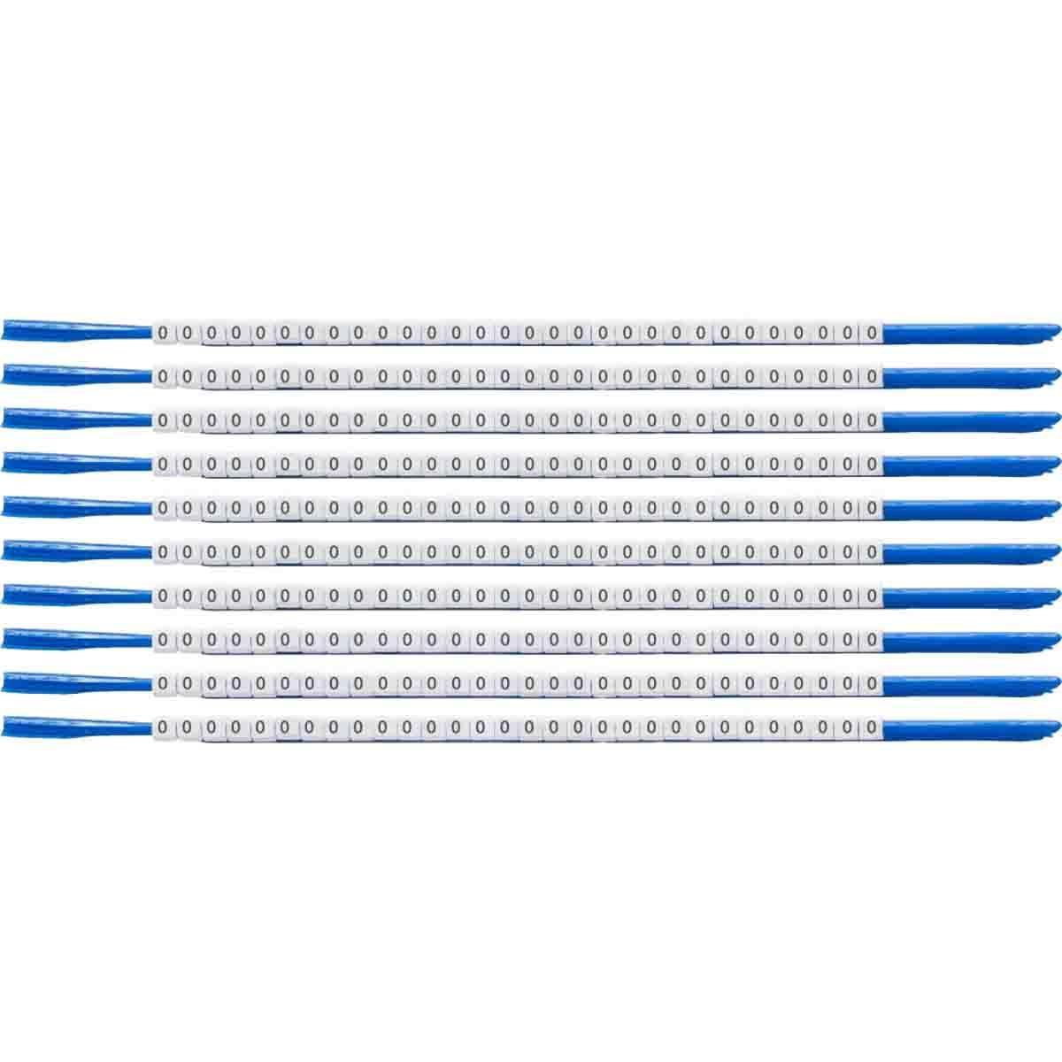 MARKER W 0.075 TO 0.087IN 0 (ZERO) WHT