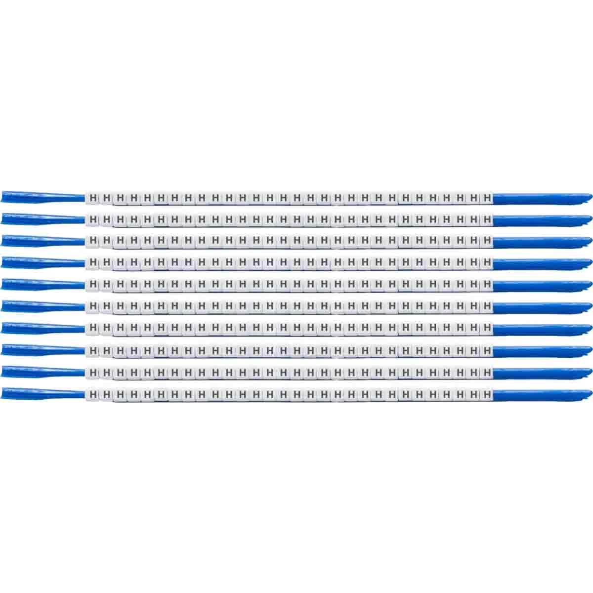 MARKER W 0.075 TO 0.087IN H BK ON WHT