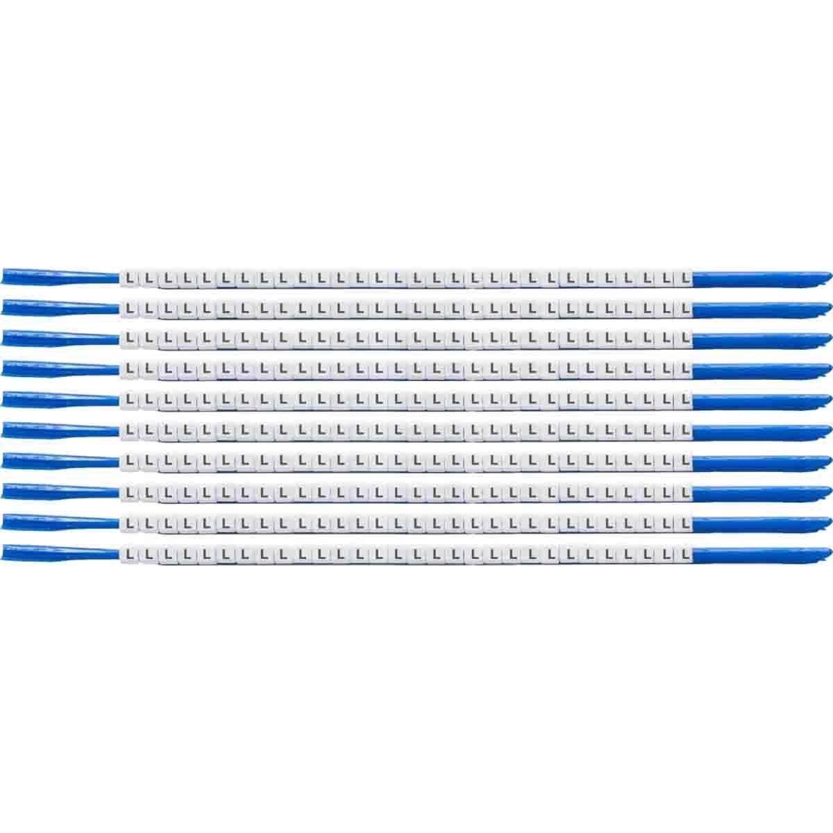 MARKER W 0.075 TO 0.087IN L BK ON WHT