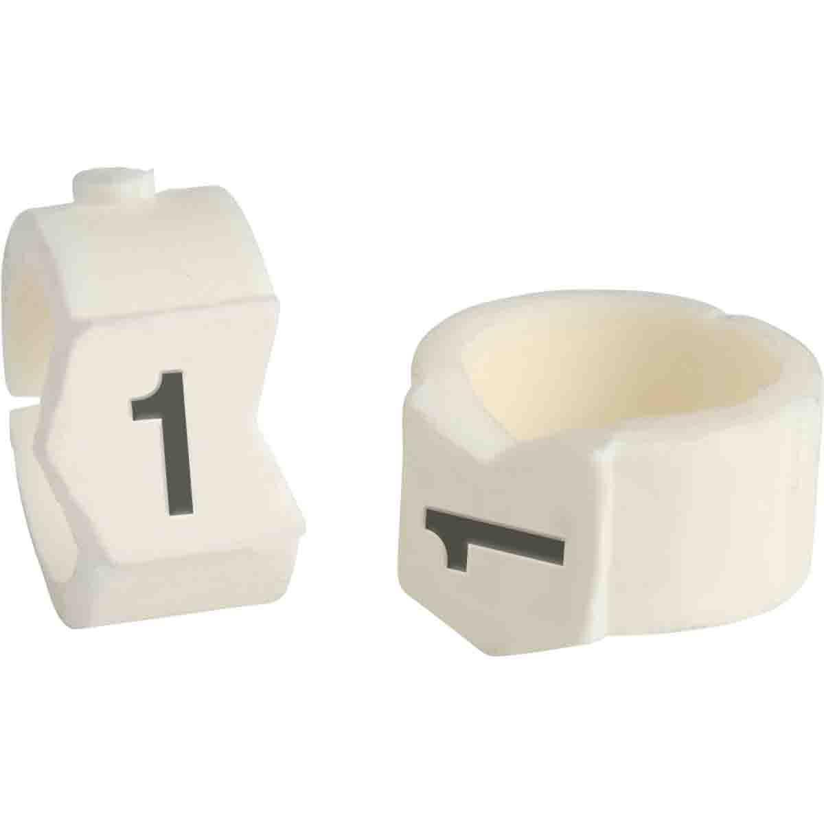 MARKER W 0.0362 TO 0.413IN 1 BK ON WHT
