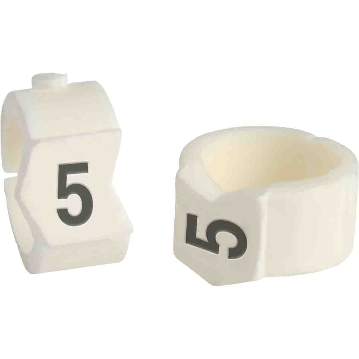 MARKER W 0.0362 TO 0.413IN 5 BK ON WHT