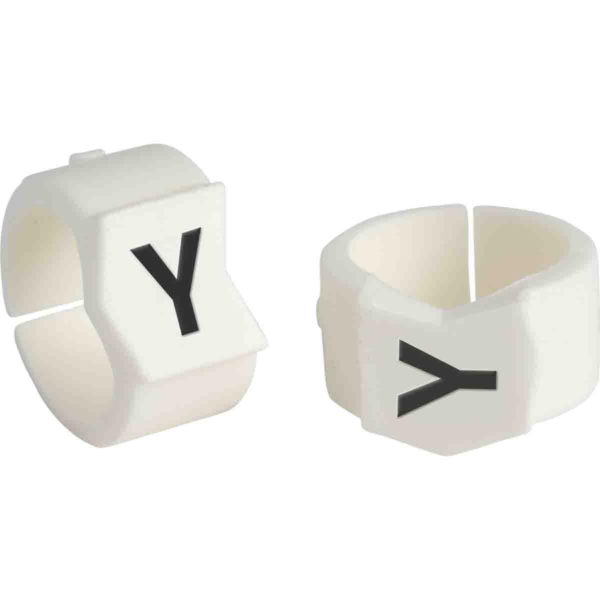 MARKER W 0.453 TO 0.512IN Y BK ON WHT