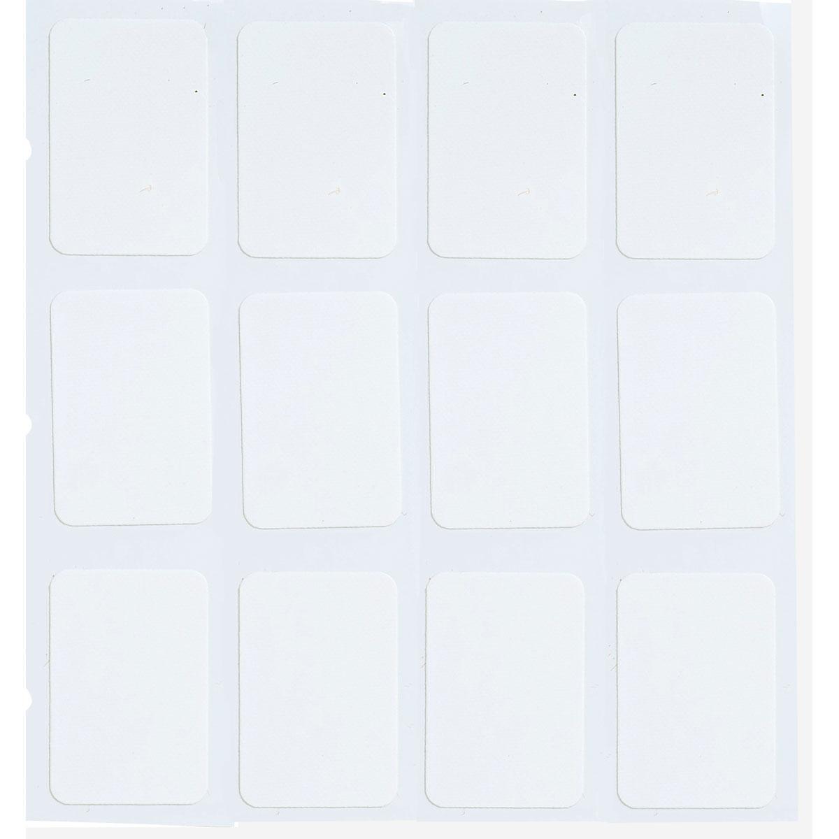 LABEL XFR THRM 0.937IN 3/4IN WHT