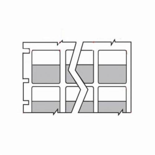 LABEL XFR THRM 3-3/4IN 1IN CLEAR/WHT