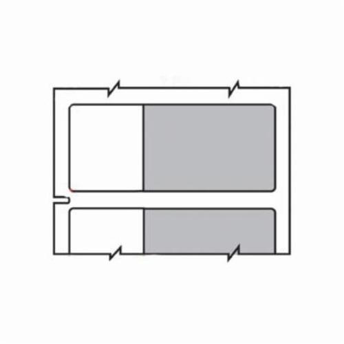 LABEL XFR THRM 0.6IN 1-5/8IN BLK RECT