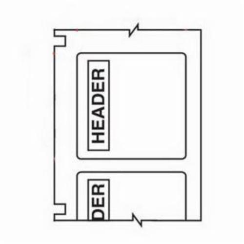 LABEL PTR 3IN 3IN WHT B-483 POLYEST