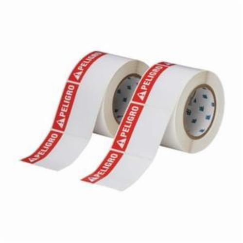 LABEL PTR 3IN 3IN WHT B-483 POLYEST