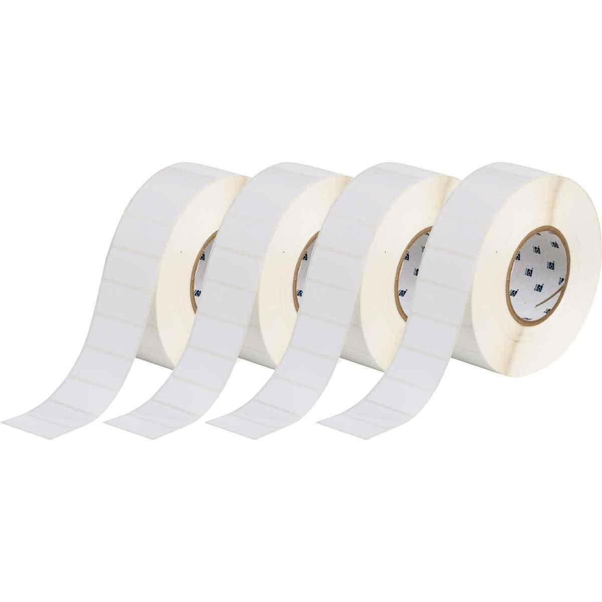 LABEL PTR 1IN 2IN WHT B-8423 POLYEST