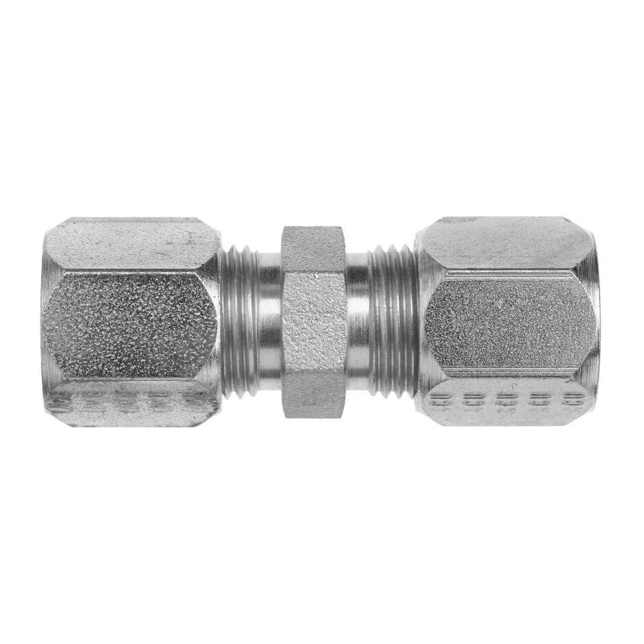 Brennan C2403-06-06 C2403 Hydraulic Union, 3/8 Nominal, Bite Type End Style, Steel