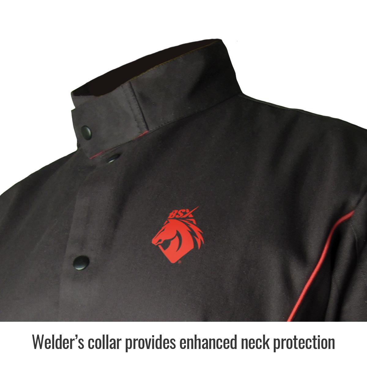 JACKET WELDING MENS 3XL COTTON 32IN 9OZ