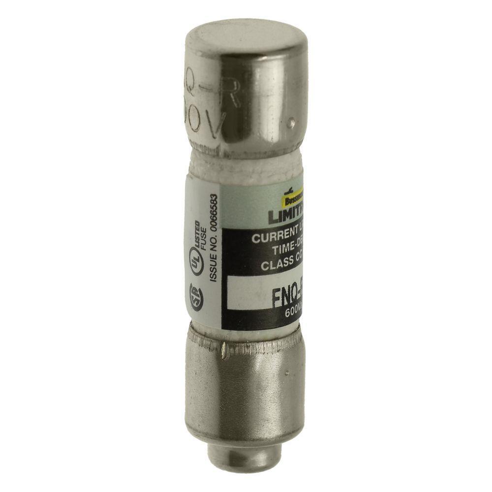 Bussmann Limitron™ CC-Tron® FNQ-R-25 Advanced Protection Current Limiting High Inrush Low Voltage Time Delay Fuse, 25 A, 600 V, 200 kA Interrupt, CC Class, Cartridge Body