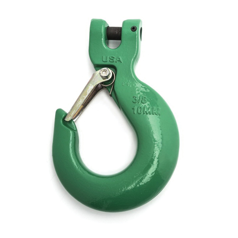 SLING HOOK CLEVIS STYLE PL 1/2IN W/LATCH