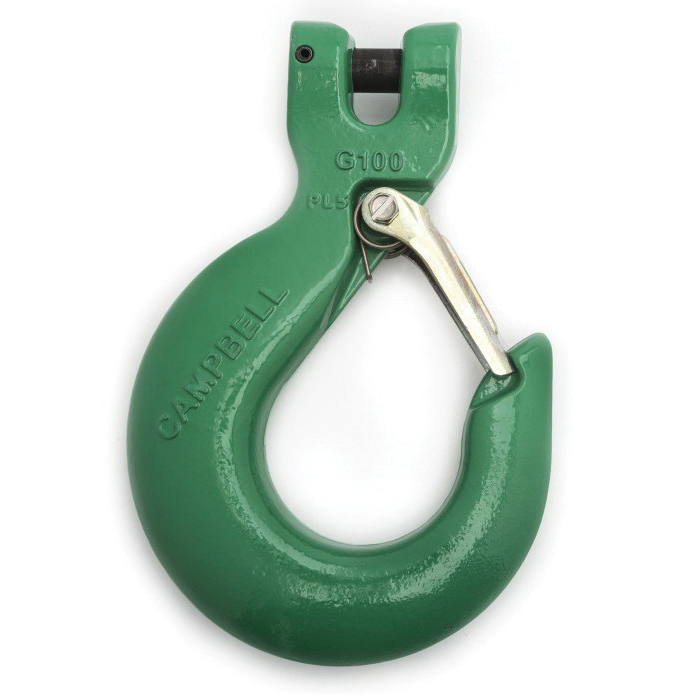 SLING HOOK CLEVIS STYLE PL 1/2IN W/LATCH