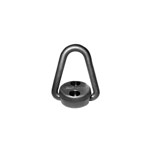 Carr Lane® CL-25-HR Pivoting Hoist Ring, 2500 lb Load, 180 deg Pivot, 5/8 in Bail, 3/8 to 16 in Thread