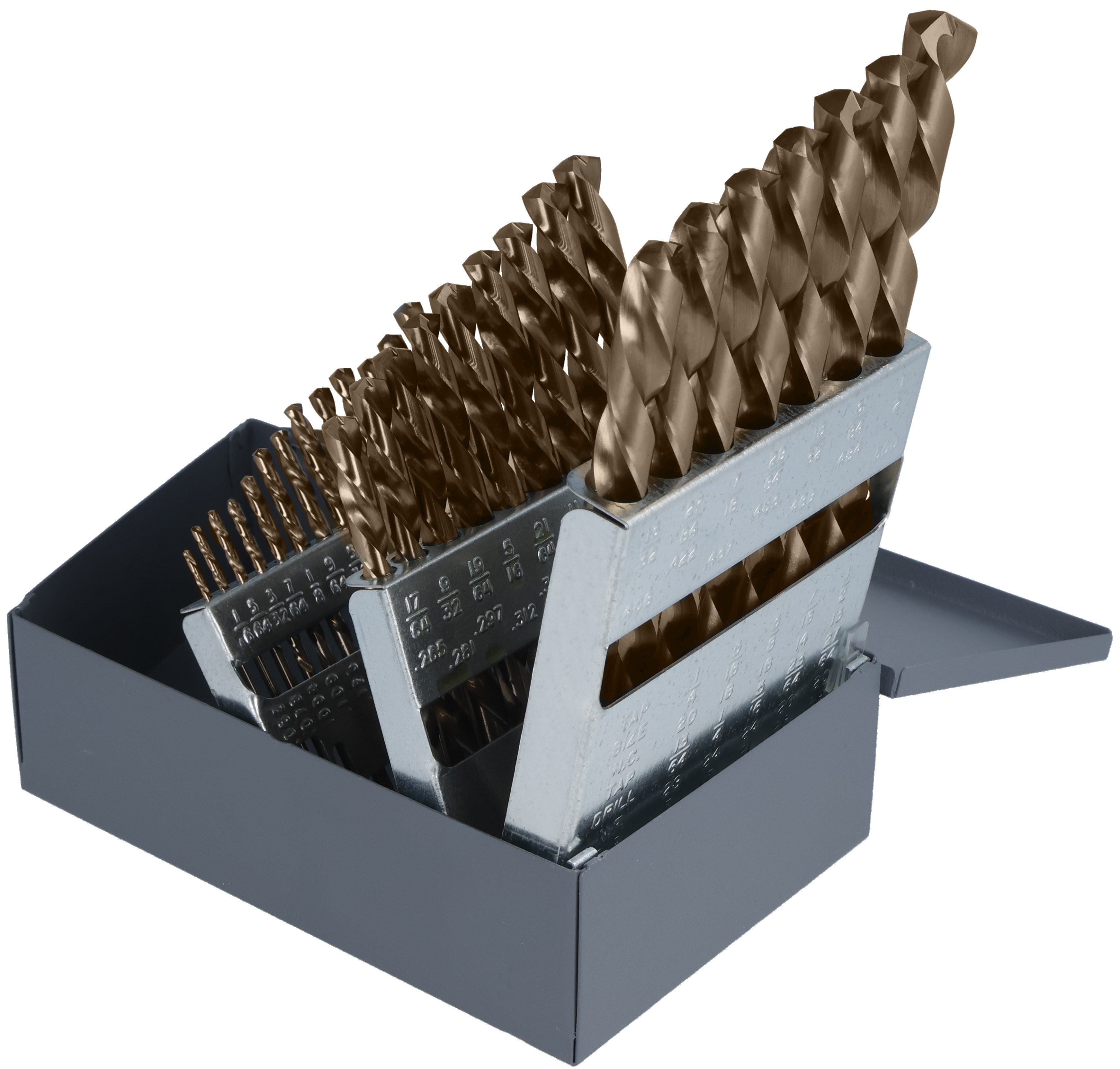 DR BIT SET IMPERIAL 1/16IN 1/2IN 135DEG