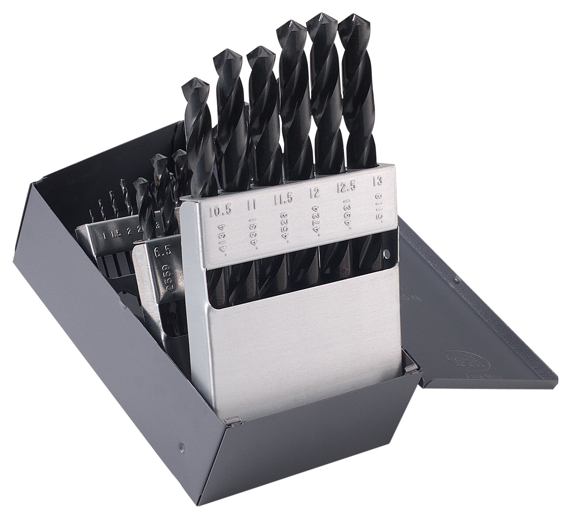 SET DR LG JOBBER METRIC 1MM 13MM 118DEG