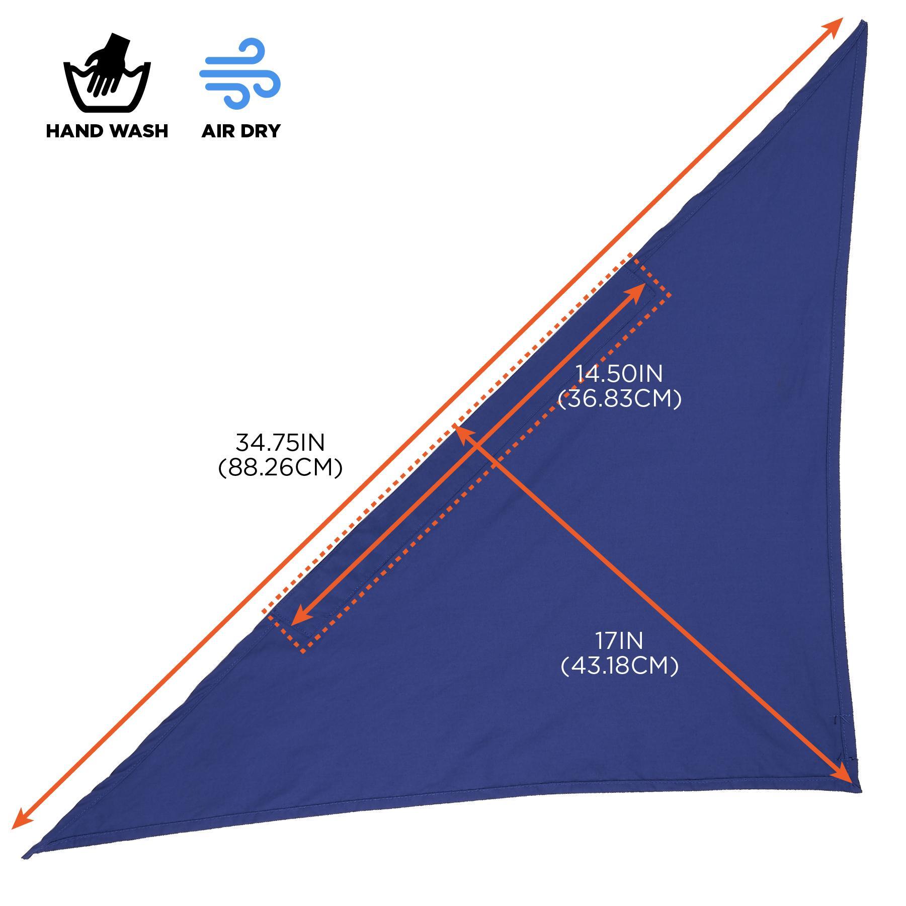 HAT TRNGL COOLING STARS AND STRIPE TIE