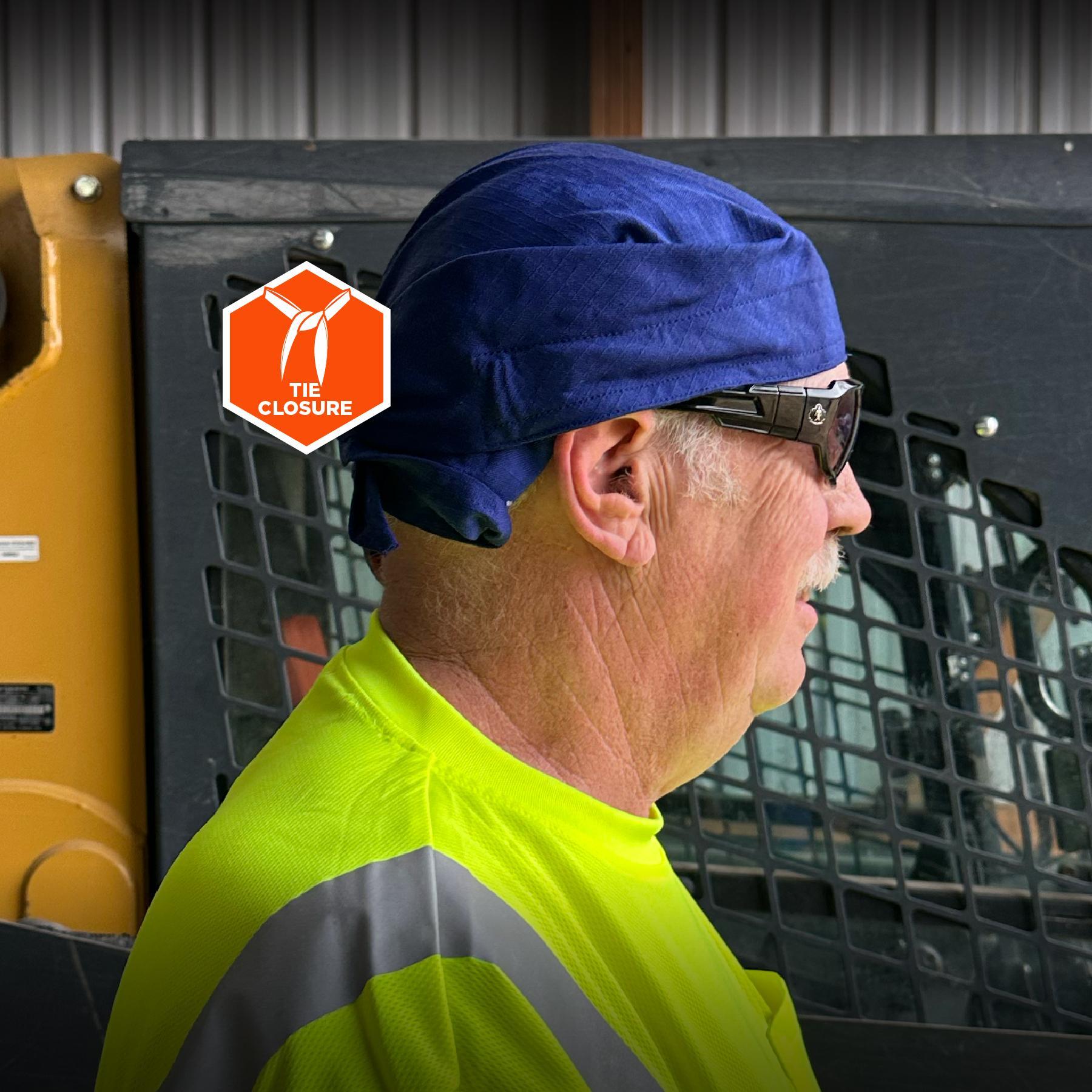 HAT TRNGL COOLING UNIV BL TIE 6710FR