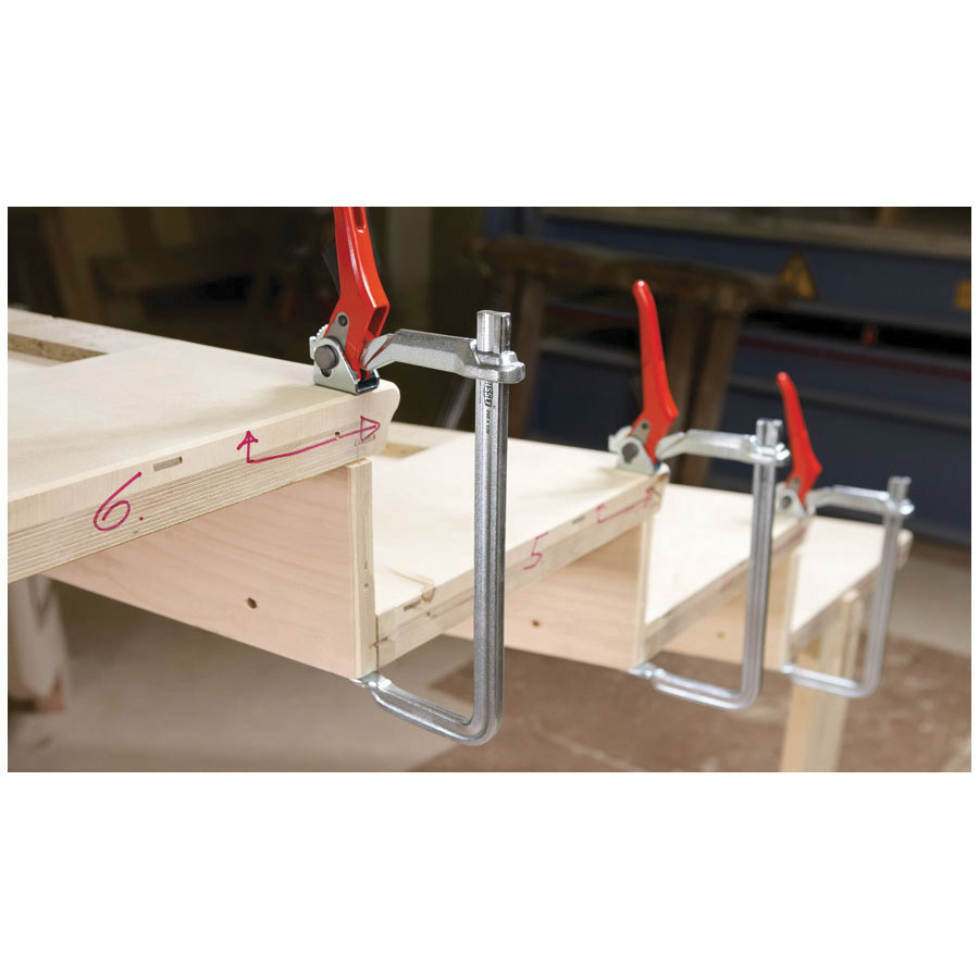 CLAMP LVR 5-1/2IN 12IN STL 1110LB STL