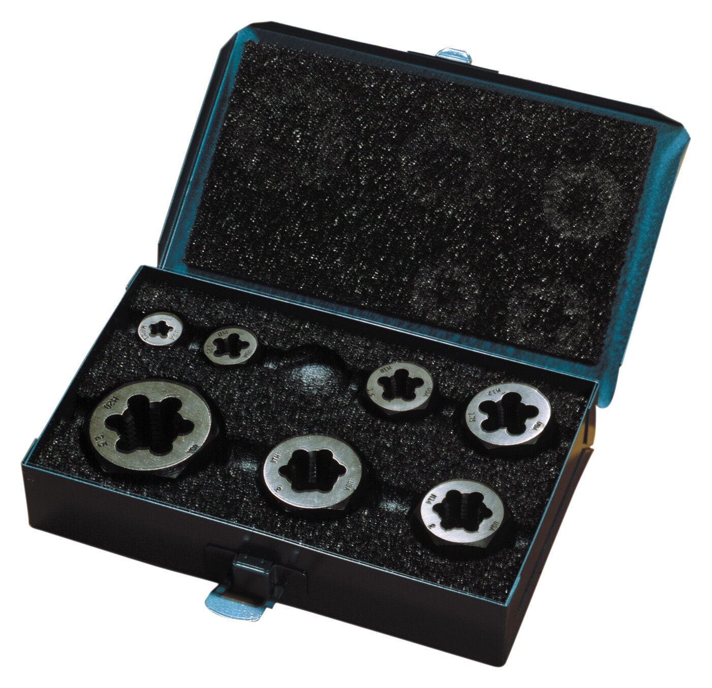 SET DIE METRIC 7 M6X1 TO M20X2.5 CS BRT