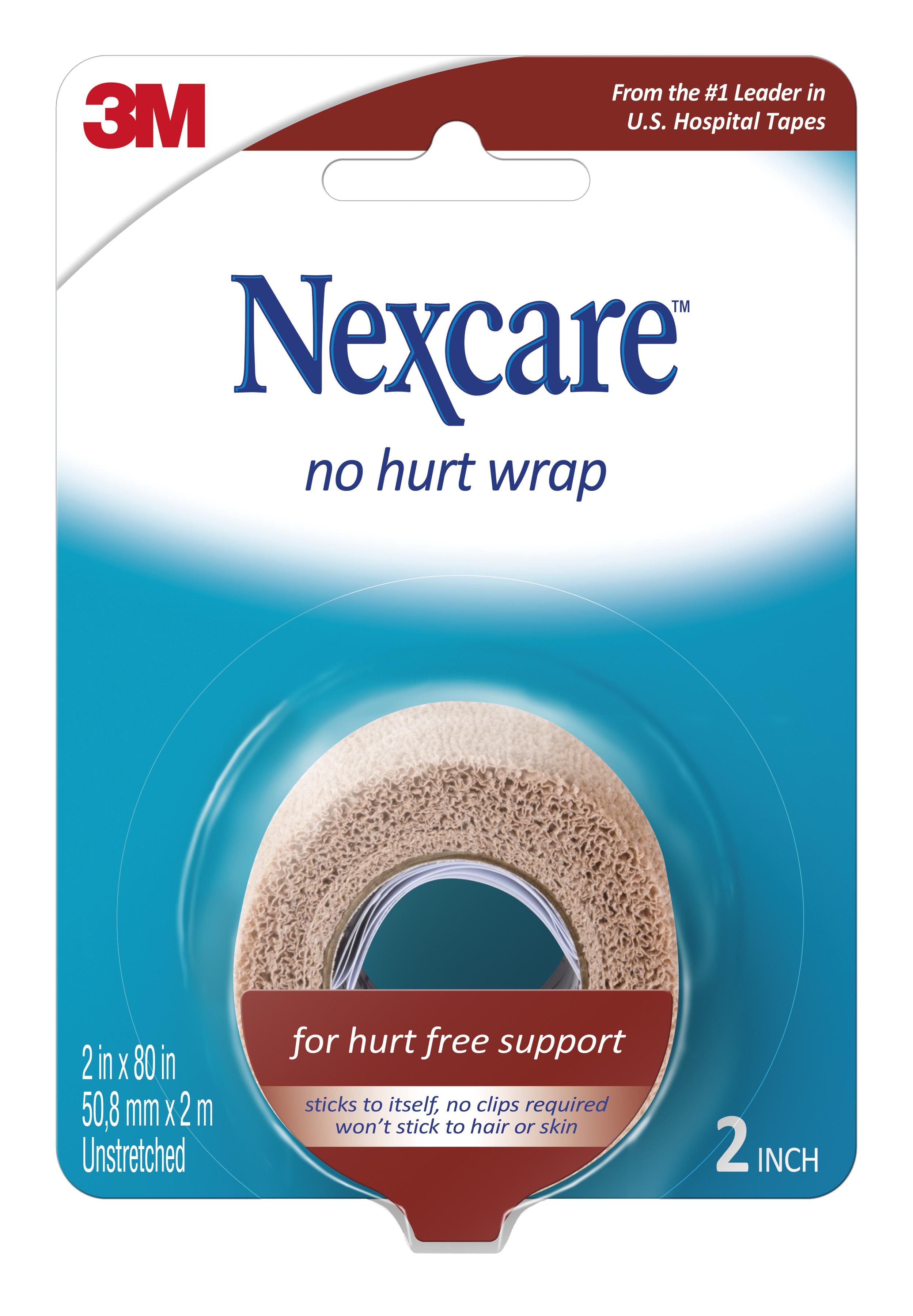 BANDAGE & DRSG NO HURT TAN 8IN 2IN NHT-2