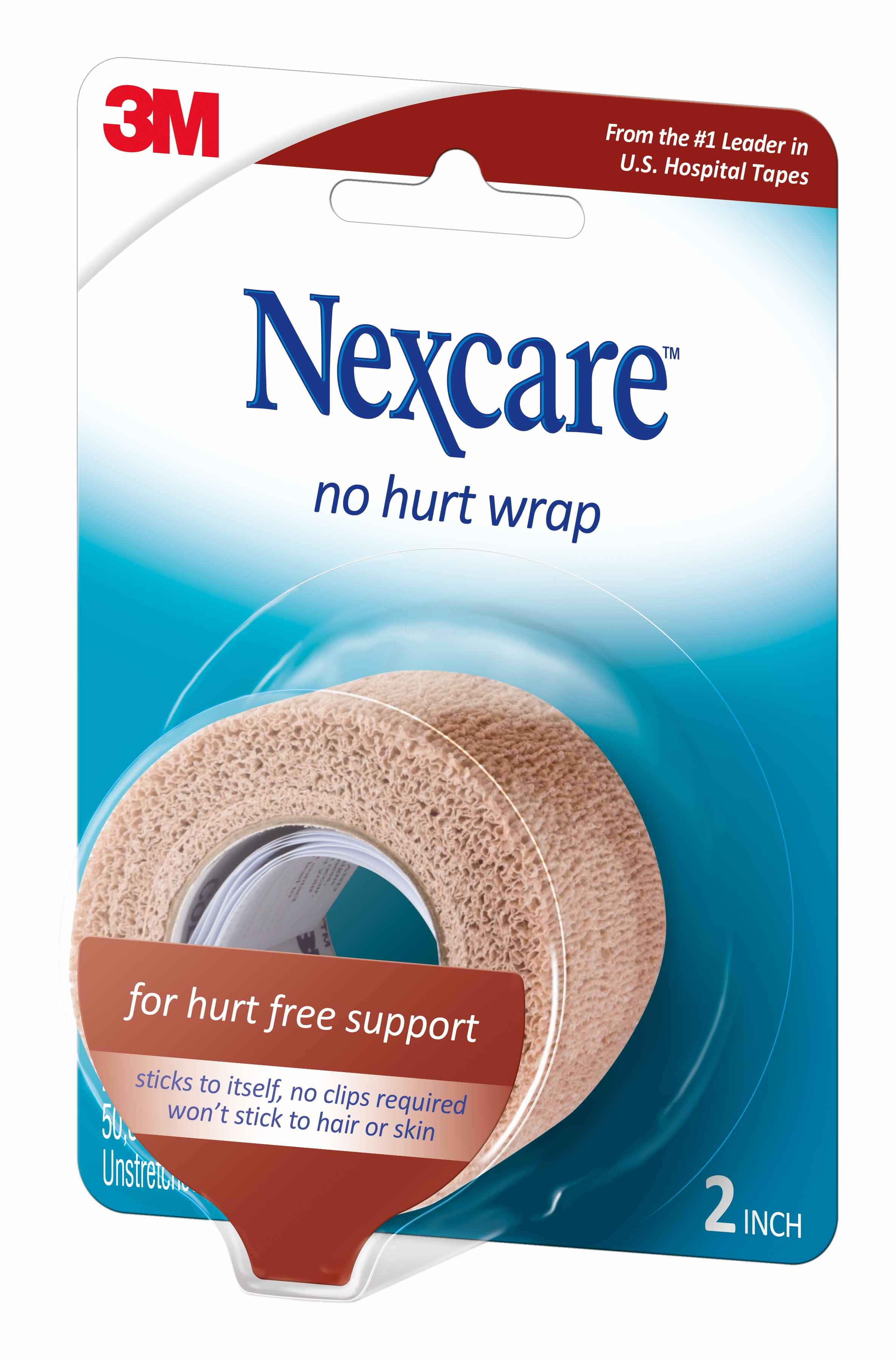 BANDAGE & DRSG NO HURT TAN 8IN 2IN NHT-2