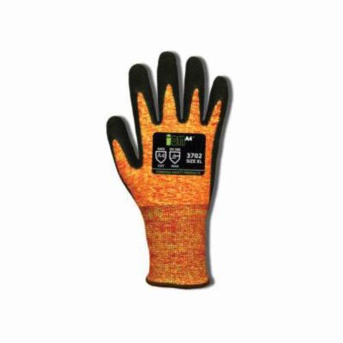 iON™ 3702L 3702 High Performance Cut Resistant Gloves, L, Sandy Nitrile Coating, Fiberglass/HPPE, Resists: Abrasion, Cut, Puncture and Tear, ANSI Cut-Resistance Level: A4