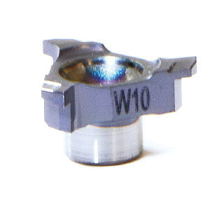 CPT® C12 W10 MT7 Vertical Milling Insert, C12 Insert, Material Grade: MT7