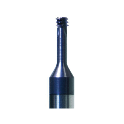 CPT® MTSH 0250 C41 32 UN MT9 MTSH Hardcut Thread Mill, UN Thread, 2-1/2 in OAL, 3 Flutes, 1/4 in Dia Shank