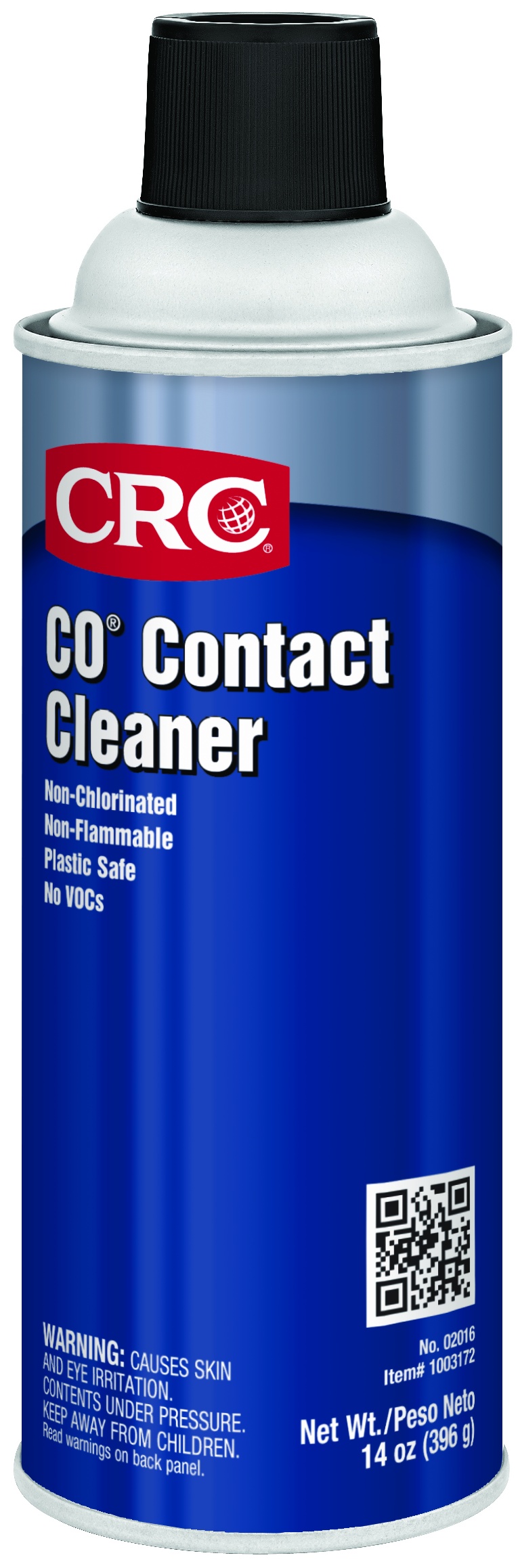 CLEANER CONT 16OZ AEROSOL CAN CLEAR