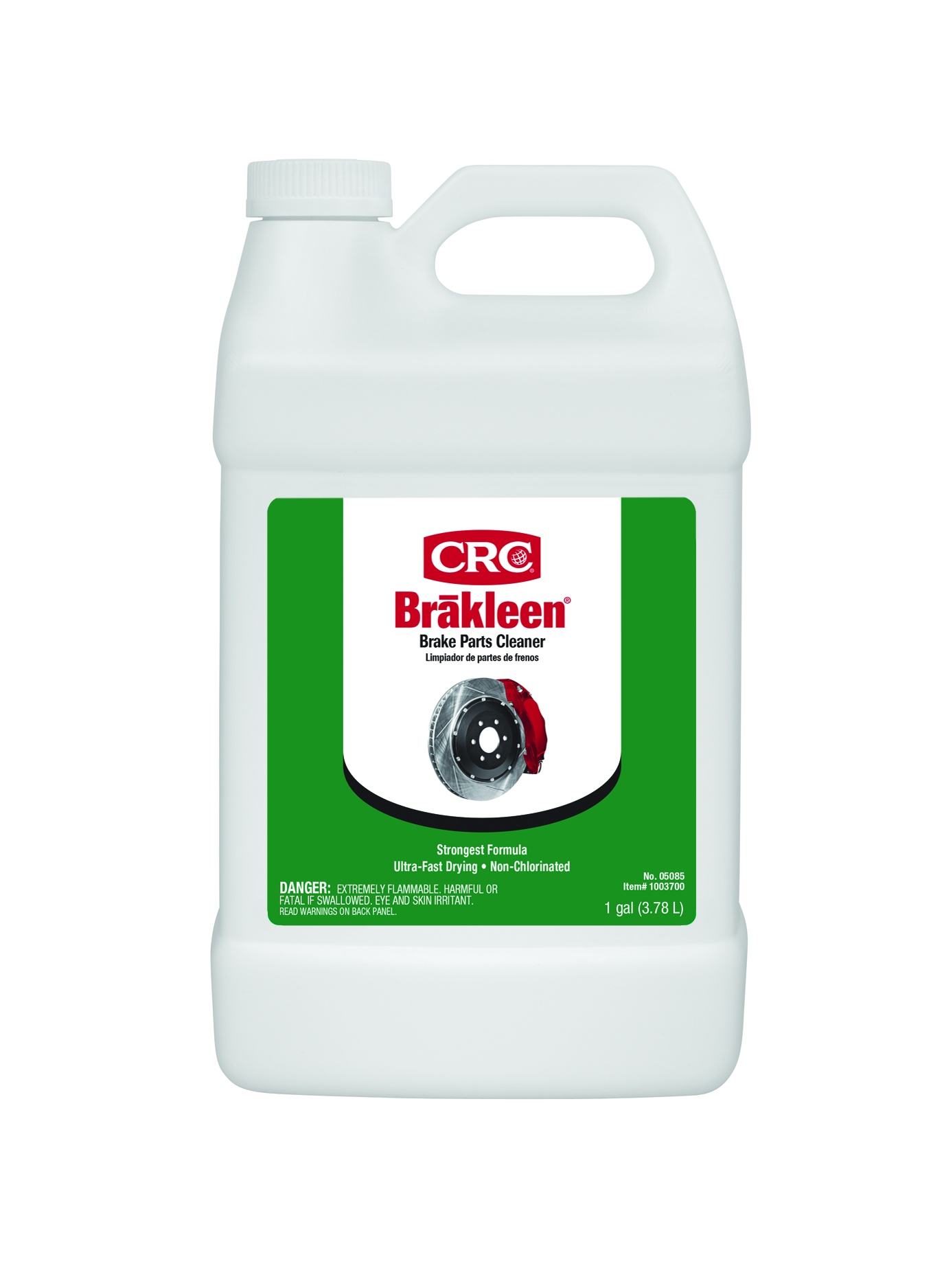 CLEANER PARTS BK 1GAL BTL SLVT CLEAR LIQ