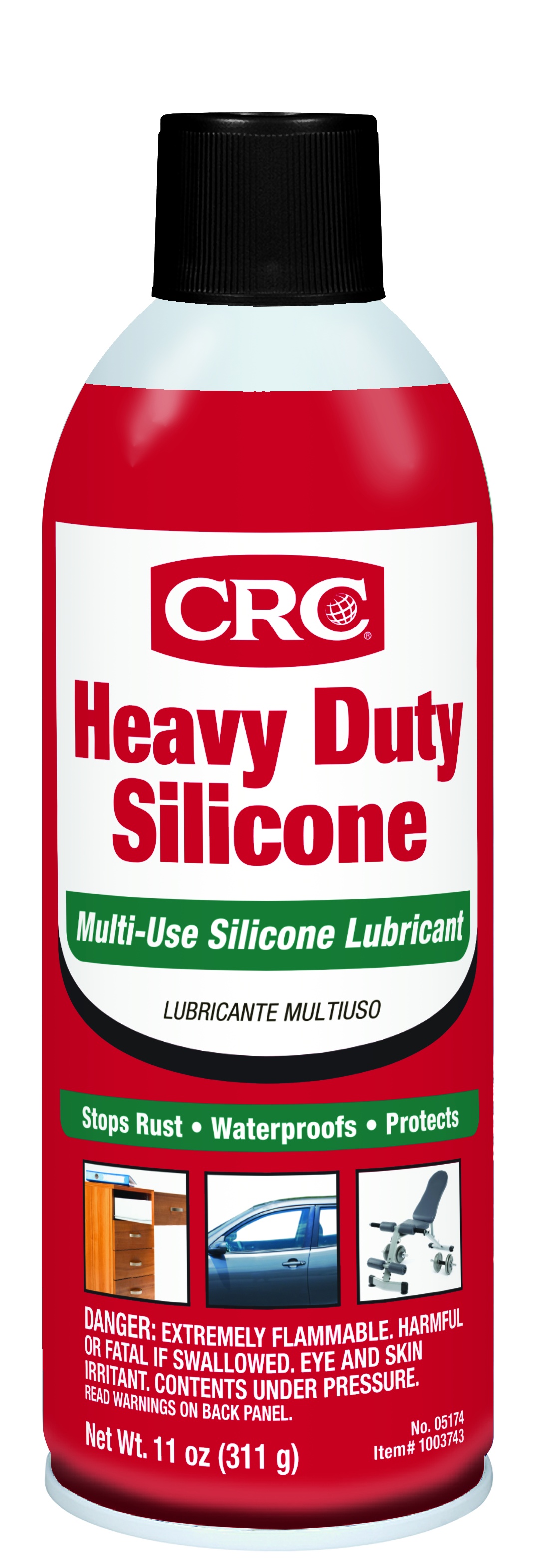 LUBRICANT SILICONE 16OZ AEROSOL CAN LIQ