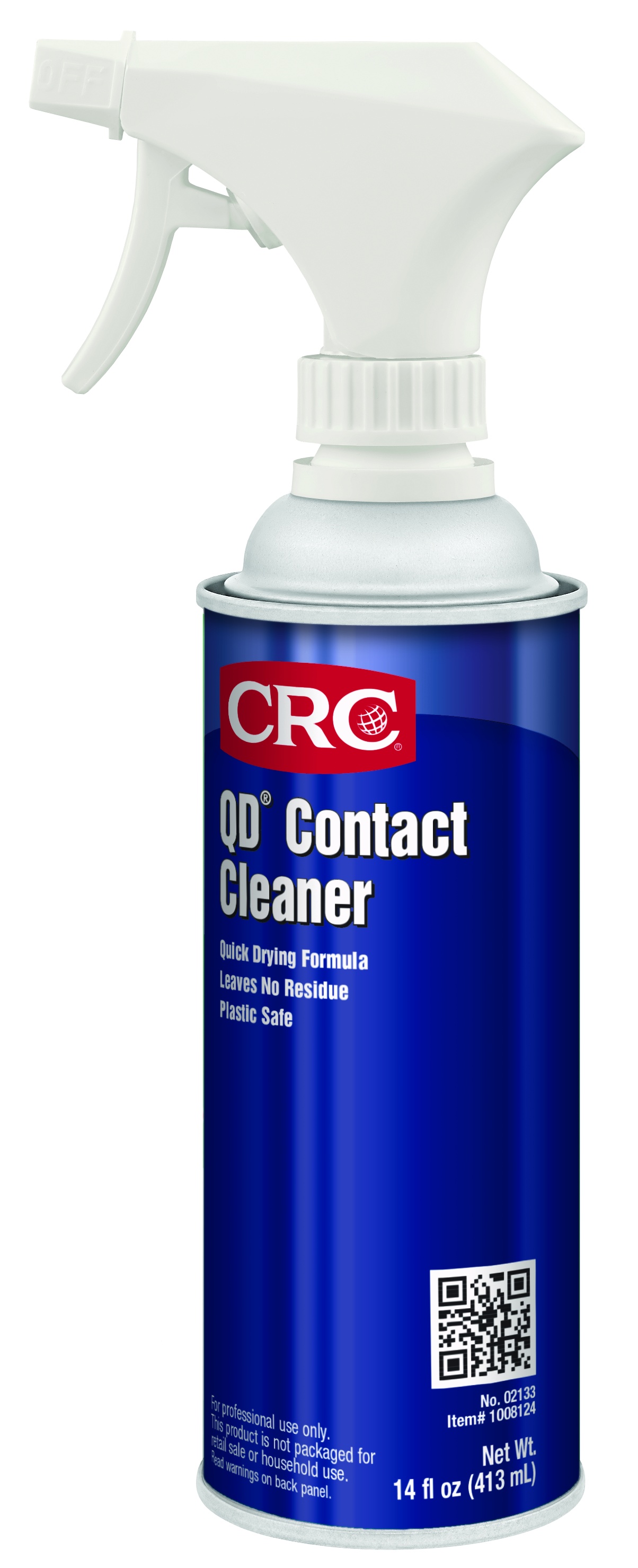 CLEANER CONT 16OZ AEROSOL CAN SLVT CLEAR